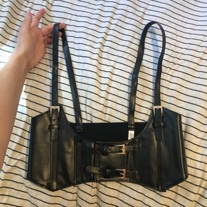 Adjustable leather harness